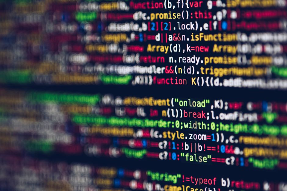 Code affiché sur un écran d'ordinateur