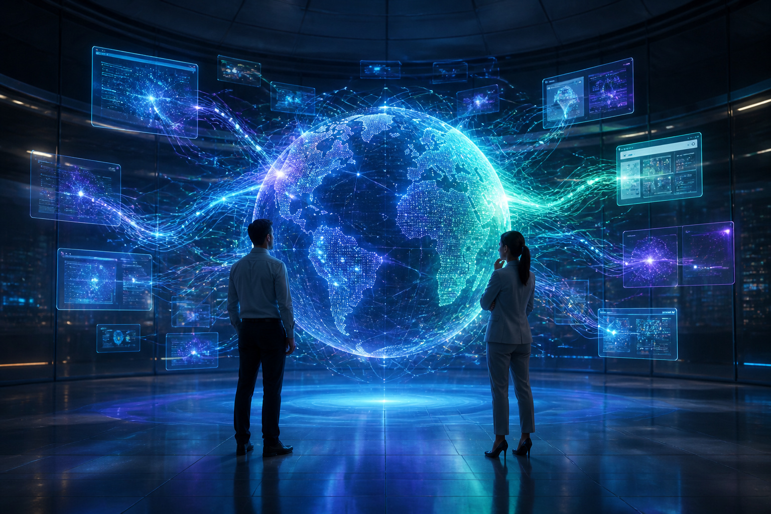 Le monde numerique connecte